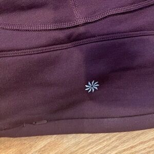 Athleta fleece lined legging